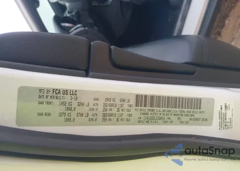 2018 Jeep Grand Cherokee Limited 4X2 z USA, uszkodzony, nr VIN 1C4RJEBG9JC338914